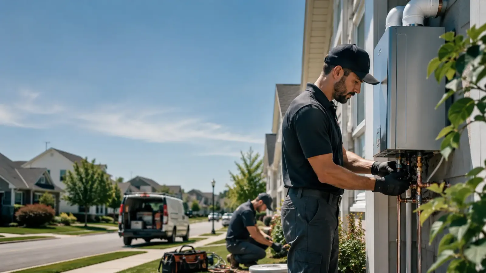 Tankless Water Heater Installation in Hyde, PA